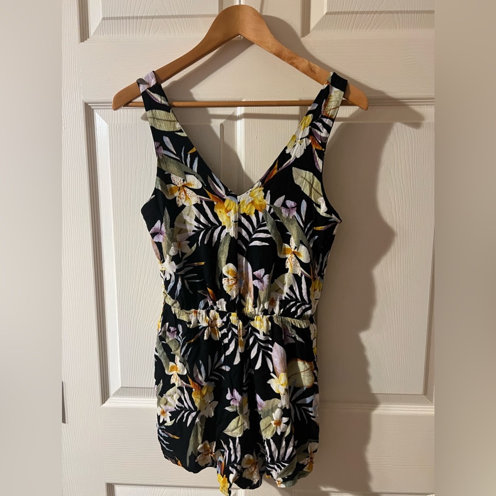 Forever 21 Floral Romper